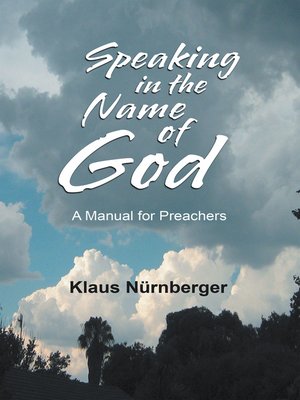 cover image of Speaking in the Name of God